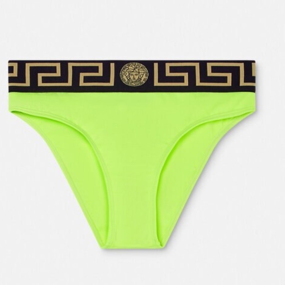 Versace Greca Border Bikini Bottoms